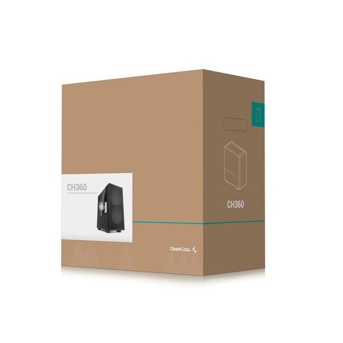 Deepcool CH360 Caja de PC Micro-ATX Negro