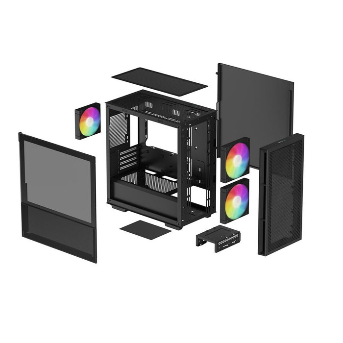 Deepcool CH360 Caja de PC Micro-ATX Negro