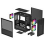 DeepCool CH360 Micro-ATX Black