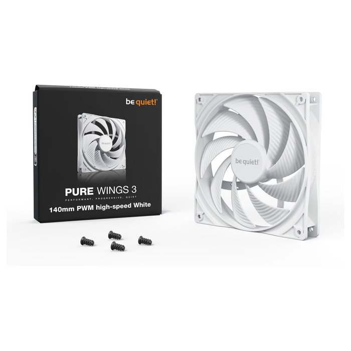 be quiet! Pure Wings 3 White 140mm PWM White