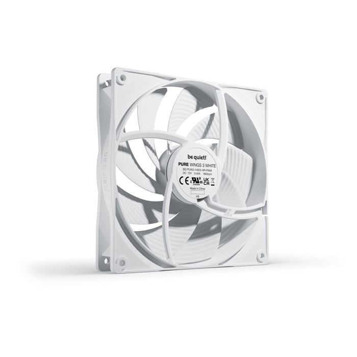 be quiet! Pure Wings 3 White 140mm PWM High-Speed be quiet! Pure Wings 3 White 140mm PWM High-Speed
