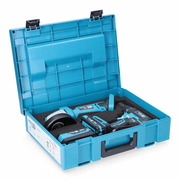 Koma Tools Caja de herramientas apilable 40 x 30 x 12 cm