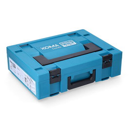 Koma Tools Caja de Herramientas Apilable Rígida 40 x 30 x 12 cm con Espuma Pre Cortada