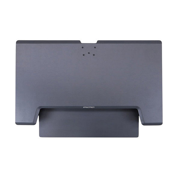 Ergotron WorkFit-TL Escritorio Elevable Silla de Pie para Ordenador, Mesa Rectangular de Acero, Negro, Capacidad Máxima 18 kg