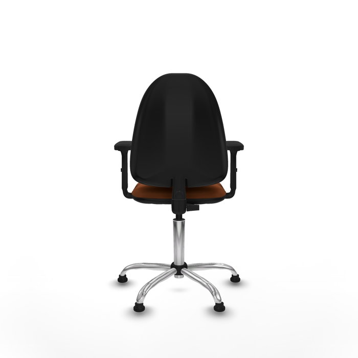 PIQUERAS Y CRESPO Silla de oficina Aýna Marrón con Brazos 2D PIQUERAS Y CRESPO Silla de oficina Aýna Marrón con Brazos 2D