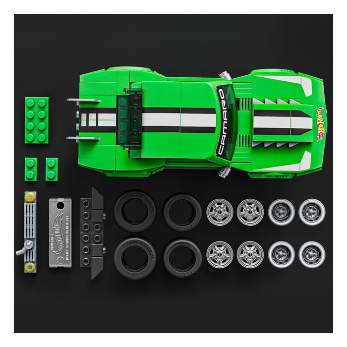 Mattel Custom '68 Camaro Hot Wheels Speed Series Kit de Construcción 1:32 el escala 1:32 con coche de metal 1:64 Mattel Custom '68 Camaro Hot Wheels Speed Series Kit de Construcción 1:32 el escala 1:32 con coche de metal 1:64