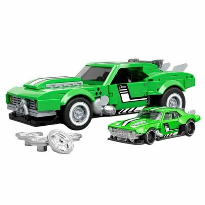 Mattel Custom '68 Camaro Hot Wheels Speed Series Kit de Construcción 1:32 el escala 1:32 con coche de metal 1:64 Mattel Custom '68 Camaro Hot Wheels Speed Series Kit de Construcción 1:32 el escala 1:32 con coche de metal 1:64