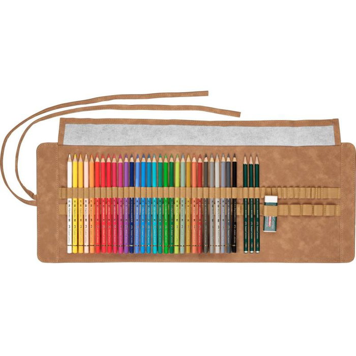 Faber Castell Polychromos Juego de 34 Lápices de Colores Artísticos con Estuche