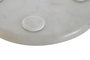 DKD Home Decor Bandeja Vaciabolsillos Mármol Natural 15x15x1,5 cm Blanco