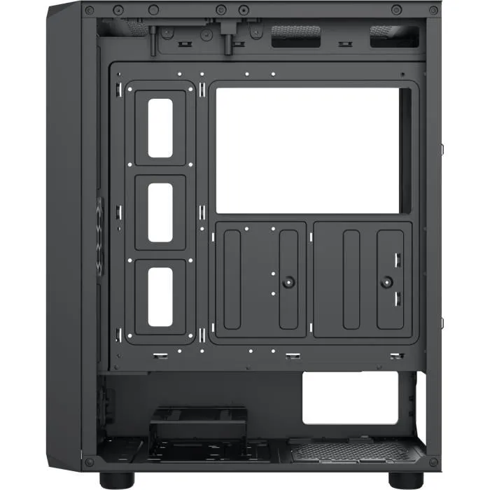 Xigmatek Caja PC EN45134 DUO X Semitorre E-ATX Negra, 4 Ventiladores RGB 120mm, Sin Fuente