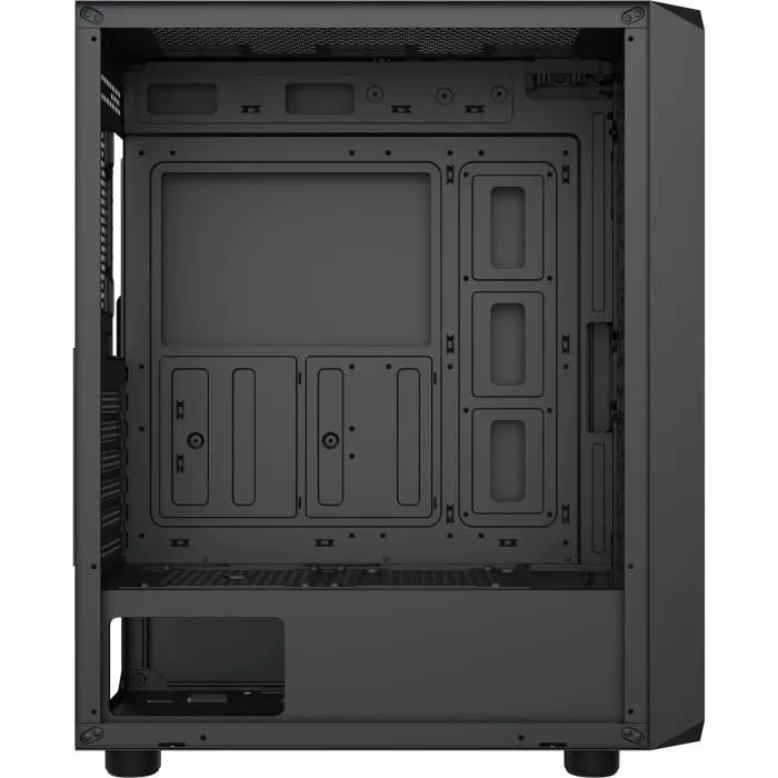 Xigmatek Caja PC EN45134 DUO X Semitorre E-ATX Negra, 4 Ventiladores RGB 120mm, Sin Fuente