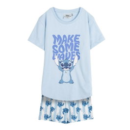 Cerdá Pijama Corto Single Jersey Stitch 12 Años Azul