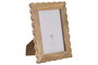 DKD Home Decor Marco de Fotos Mango y Cristal Natural 10x15, Pack de 4