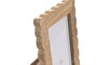 DKD Home Decor Marco de Fotos Mango y Cristal Natural 10x15, Pack de 4