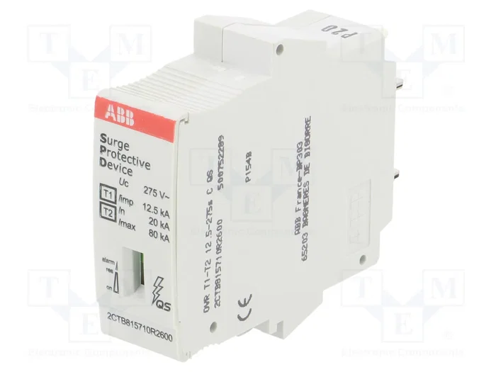 ABB Cartucho para pararrayos Tipo 1+2 1 polo 80kA ABB Cartucho para pararrayos Tipo 1+2 1 polo 80kA