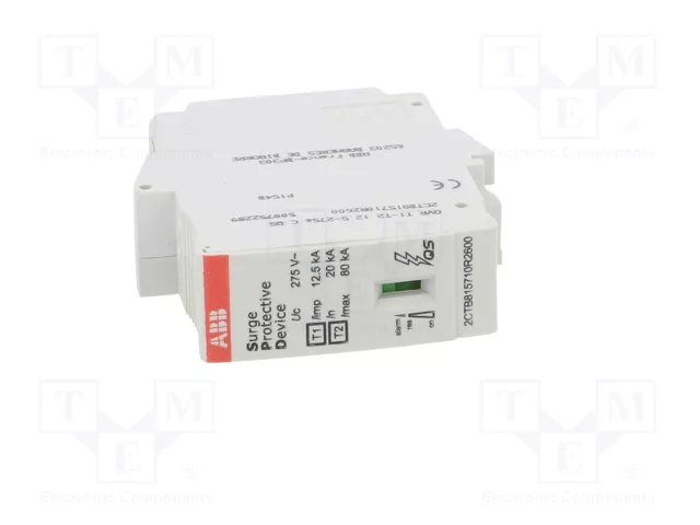 ABB Cartucho para pararrayos Tipo 1+2 1 polo 80kA ABB Cartucho para pararrayos Tipo 1+2 1 polo 80kA