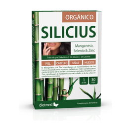 Dietmed SILICIUS 30 Cápsulas - Biotina y Zinc para el cuidado de la piel