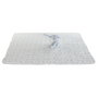 DKD Home Decor Peluche Manta Rosa Azul Poliester 100x80x75 cm Set 2