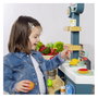 Smoby Supermercado de Juguete con Carrito, Caja Registradora y 42 Accesorios