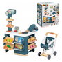 Smoby Supermercado de Juguete con Carrito, Caja Registradora y 42 Accesorios