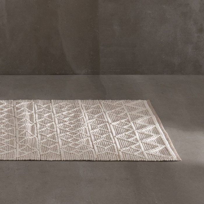 Ixia Alfombra Decorativa Crema 80 x 150 cm Ixia Alfombra Decorativa Crema 80 x 150 cm
