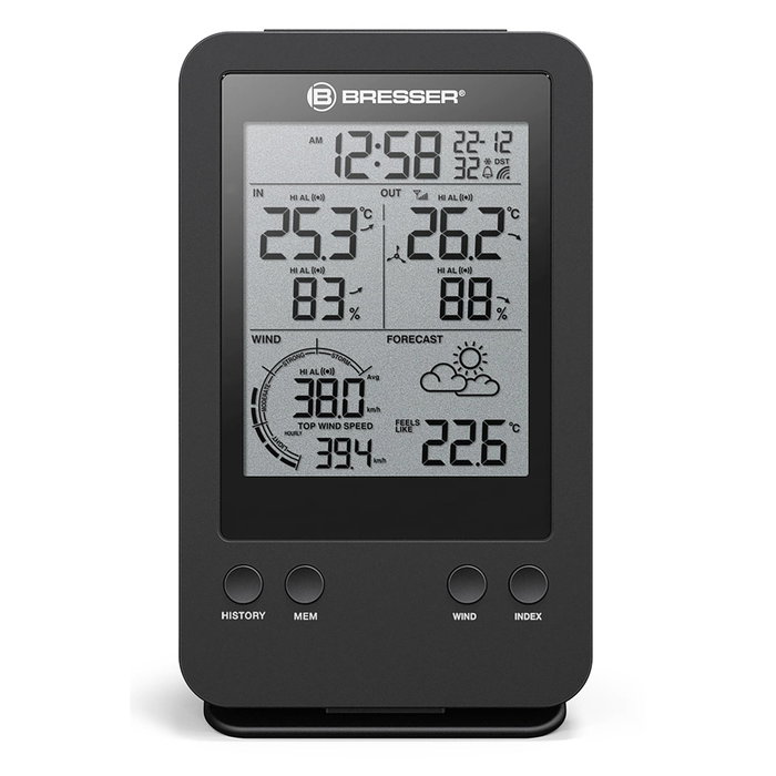 Bresser Anemómetro 3-in-1 con pantalla de radio Bresser Anemómetro 3-in-1 con pantalla de radio