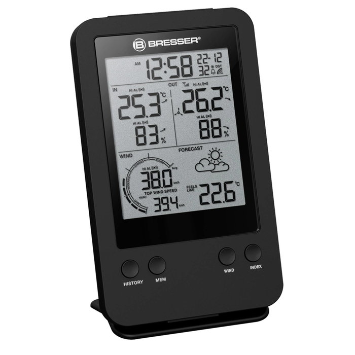 Bresser Anemómetro 3-in-1 con pantalla de radio Bresser Anemómetro 3-in-1 con pantalla de radio