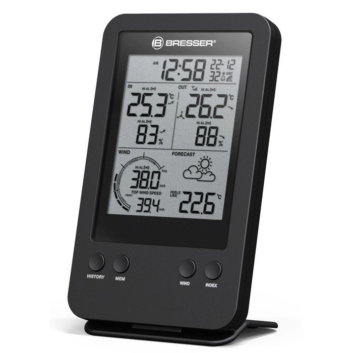 Bresser Anemómetro 3-in-1 con pantalla de radio Bresser Anemómetro 3-in-1 con pantalla de radio