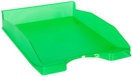 Bandeja Sobremesa Traslucida Verde