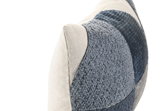 DKD Home Decor Cojín Algodón Poliéster Gris 30x50 cm (Pack de 2)