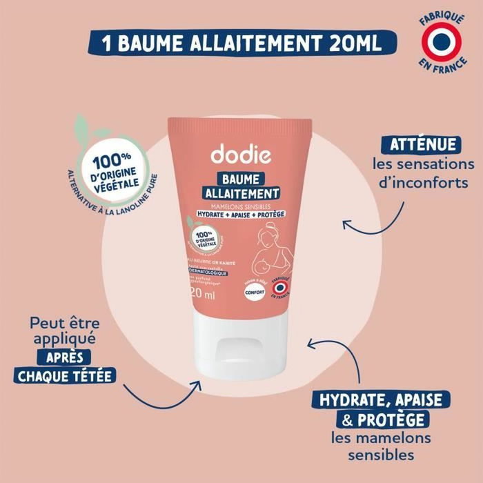 Dodie Kit de lactancia materna - Terracota