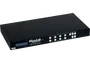 MUXLAB Matriz HDMI 4X4 4K/60 1U Rack Con Puertos RS232, IR, LAN