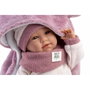 Llorens Muñeca Mimi Llorona con saquito Fucxia 42 cm