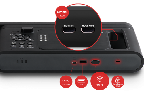 AVer M70W Cámara de Documentos Inalámbrica 4K, Zoom 230X, 13MP, USB 2.0, HDMI, Color Negro