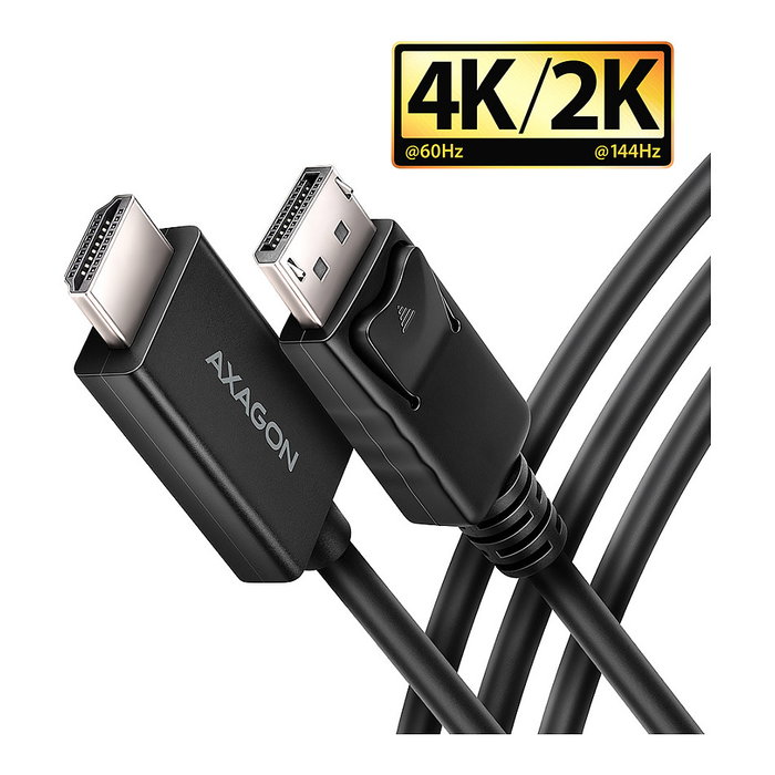 Axagon RVD-HI20C2 Adaptador DisplayPort a HDMI 2.0 - 1,8m Axagon RVD-HI20C2 Adaptador DisplayPort a HDMI 2.0 - 1,8m