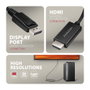 Axagon RVD-HI20C2 Adaptador DisplayPort a HDMI 2.0 - 1,8m