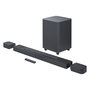 JBL Bar 800 5.1.2 Soundbar con Subwoofer Inalámbrico, 720W, Dolby Atmos, eARC, Wi-Fi, Bluetooth 5.0, Alexa y Google Assistant, Color Negro