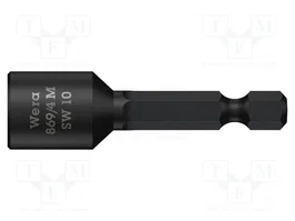 WERA Punta de destornillador de vasos de 6 ángulos 1/4 pulgada