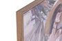 DKD Home Decor Cuadro Lienzo Chica Sombrero Surtido de 2 Unidades