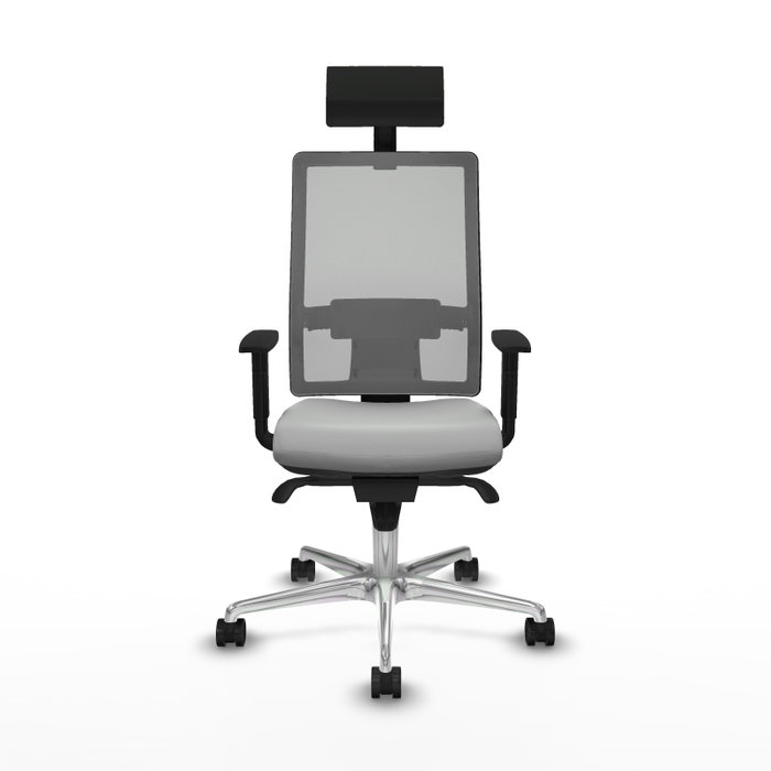 PIQUERAS Y CRESPO Silla de oficina Horna Gris con mecanismo Sincro PIQUERAS Y CRESPO Silla de oficina Horna Gris con mecanismo Sincro