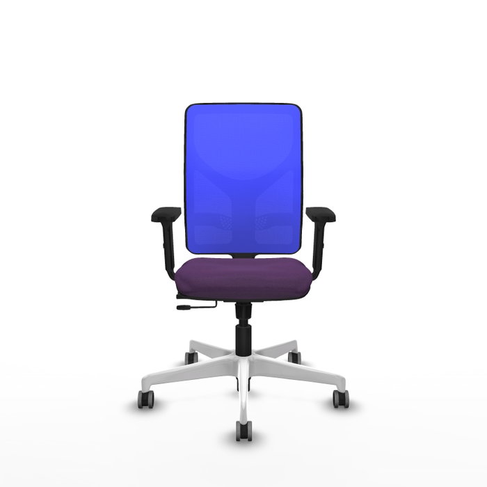 PIQUERAS Y CRESPO Silla de oficina Motilla con mecanismo Sincro/Traslack, morado y azul PIQUERAS Y CRESPO Silla de oficina Motilla con mecanismo Sincro/Traslack, morado y azul