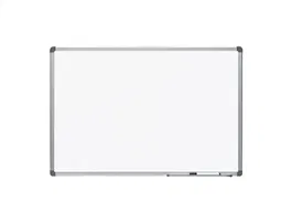 Rocada Pizarra Blanca Magnética de Acero Vitrificado para Uso Intensivo, Marco de Aluminio, 90x60 cm