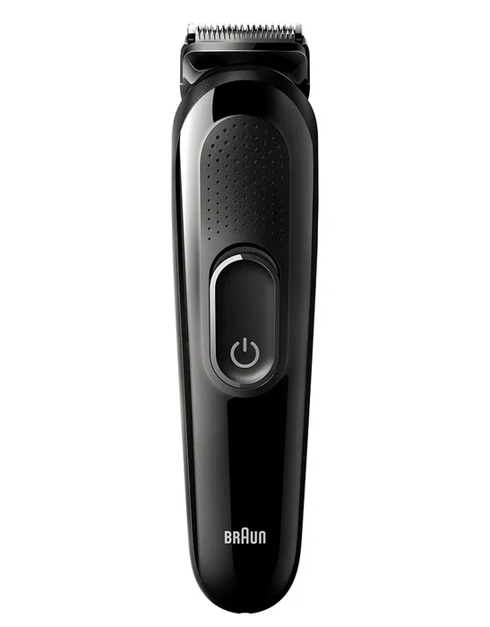 Braun Multigroomer MGK3225 Cortapelos para Barba, 13 Pasos de Longitud 0.5mm-2.1cm, Batería Recargable, Negro
