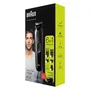 Braun Multigroomer MGK3225 Cortapelos para Barba, 13 Pasos de Longitud 0.5mm-2.1cm, Batería Recargable, Negro