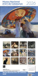 TRIANGLE POSTALS Calendario 2026 Pared MNAC (30x30 cm)
