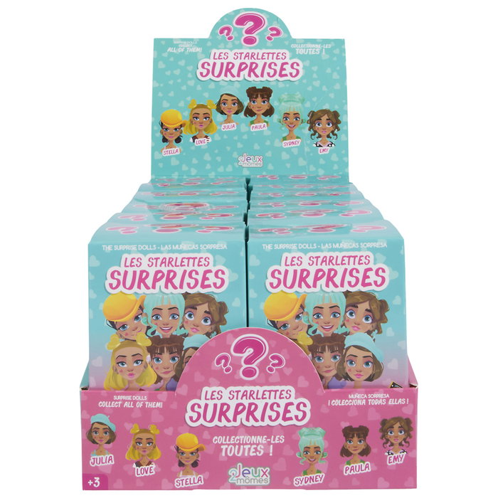 Jeux 2 momes Caja Sorpresa Mini Muñeca Emy, Stella, Julia, Paula, Sydney, Love