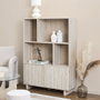 Home Deco Factory Librería Pietra Colección Terra Nova 100x36.5x140 cm