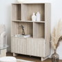 Home Deco Factory Librería Pietra Colección Terra Nova 100x36.5x140 cm
