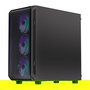 Endorfy ARX 700 ARGB TG Black Torre PC ATX ITX Micro ATX Negro Iluminación Multi