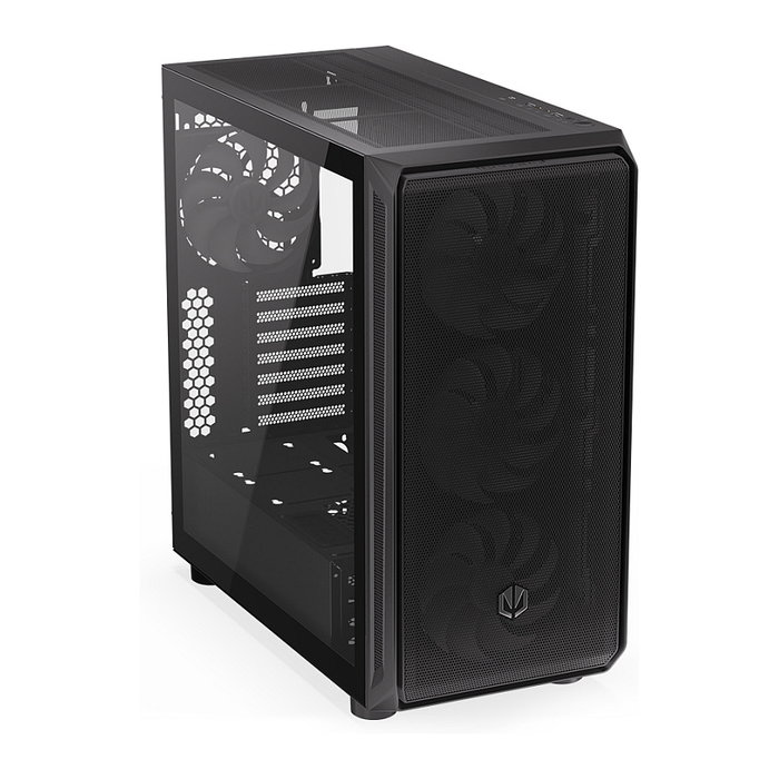 Endorfy ARX 700 ARGB TG Black Torre PC ATX ITX Micro ATX Negro Iluminación Multi